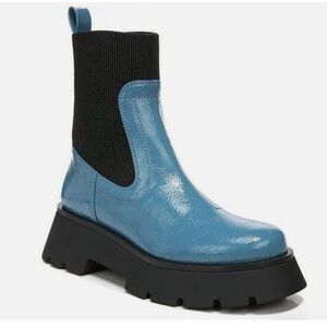 Circus Sam Edelman Leslie Deja Blue Platform Boots 9